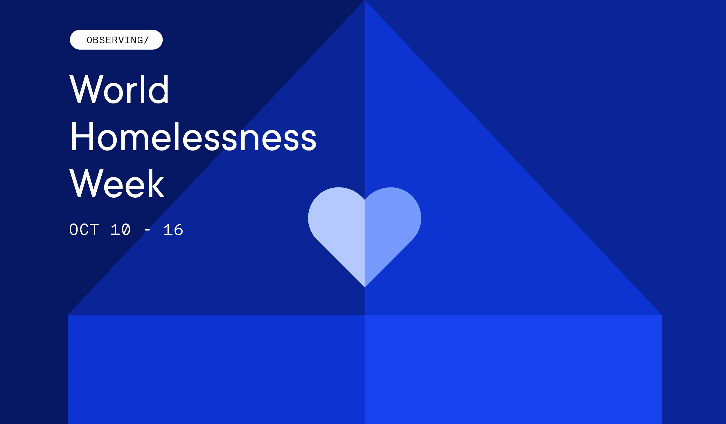 Coming Together for World Homelessness Week