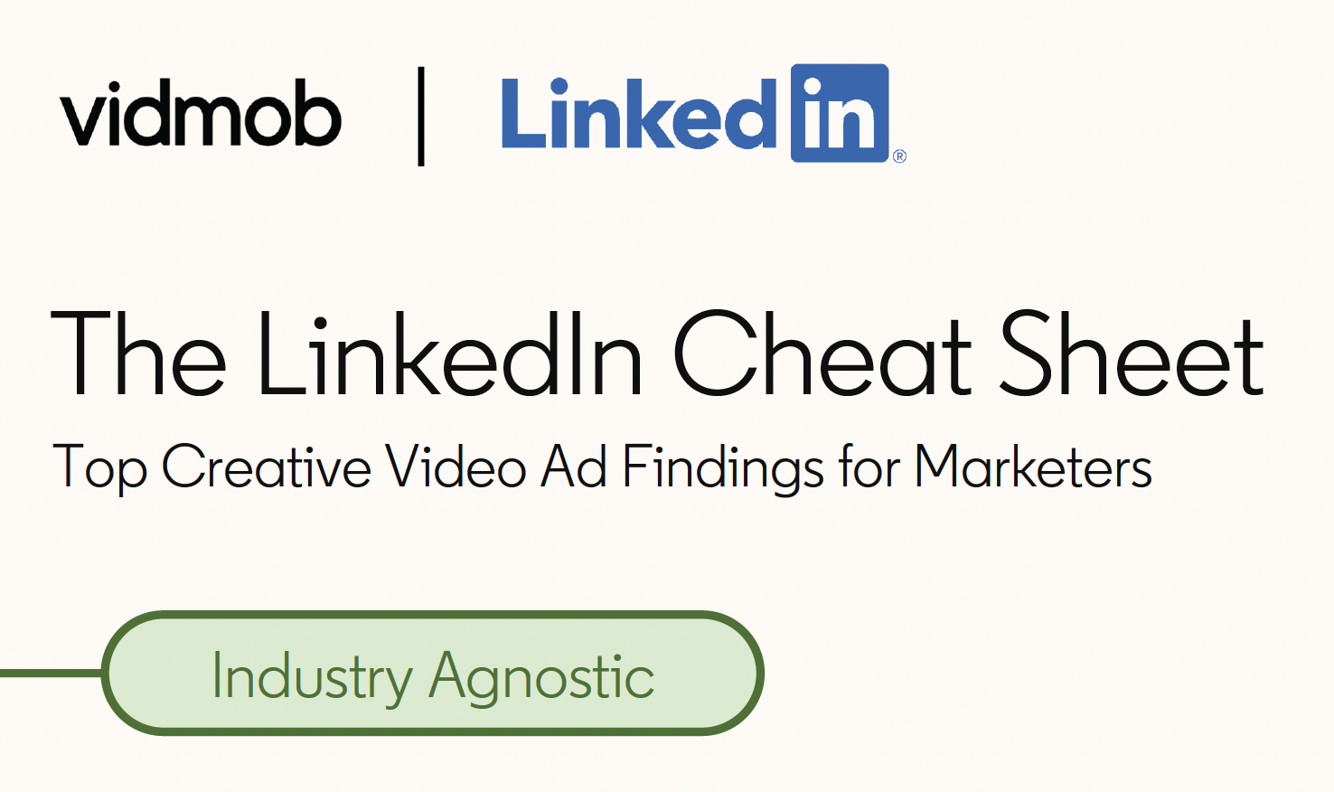 LinkedIn Creative Cheat Sheet for B2B.