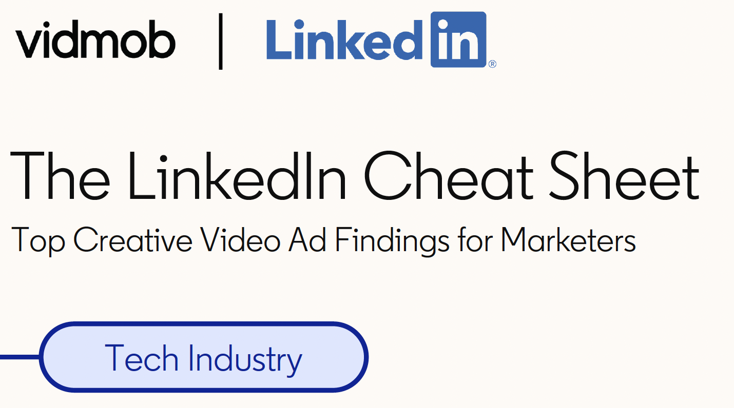 LinkedIn Creative Cheat Sheet for the Tech Industry